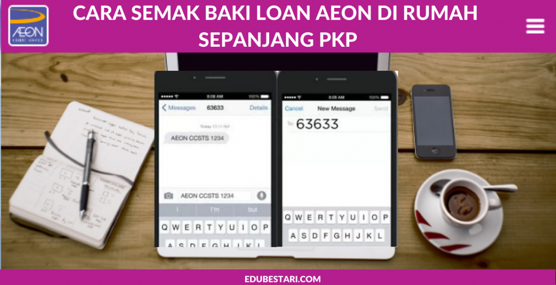 Cara Semak Baki Loan AEON Credit Di Rumah Sepanjang PKP