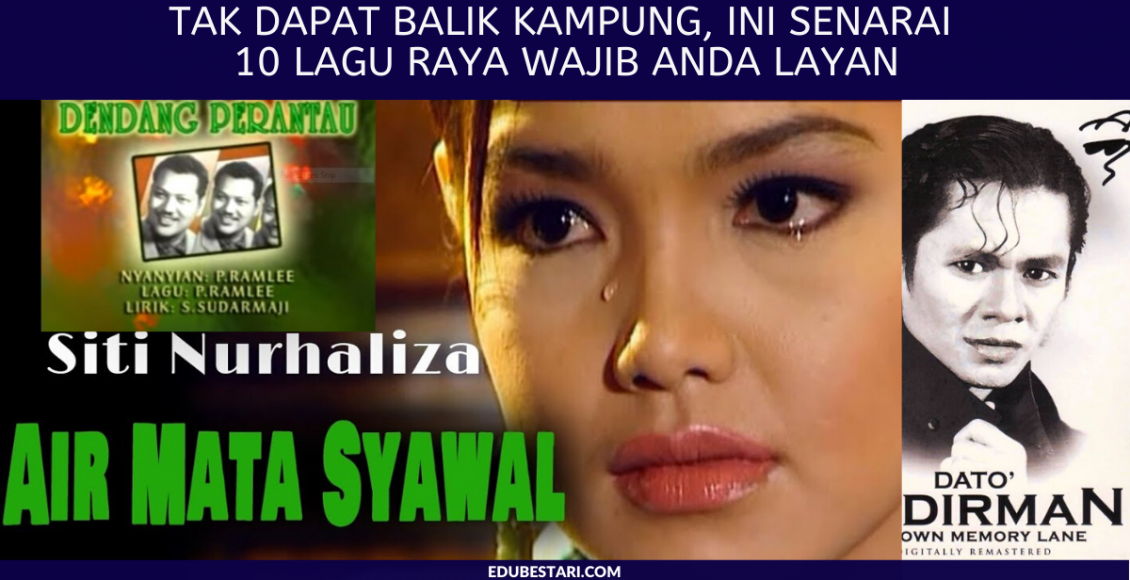 Tak Dapat Balik Kampung, Ini Senarai 10 Lagu Raya Wajib Anda Layan
