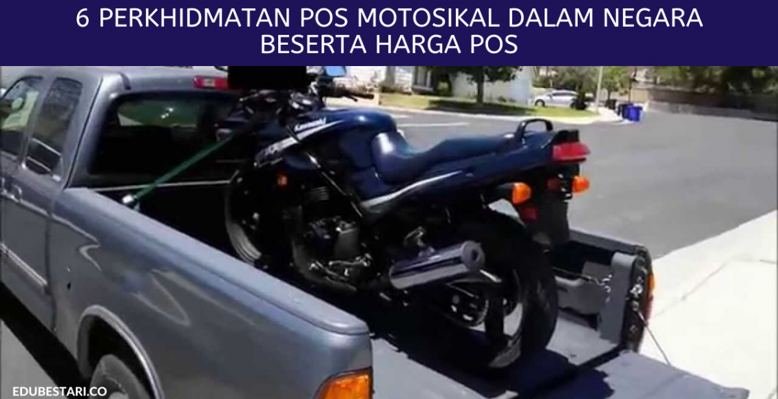 6 Perkhidmatan Pos Motosikal Dalam Negara Beserta Harga Pos