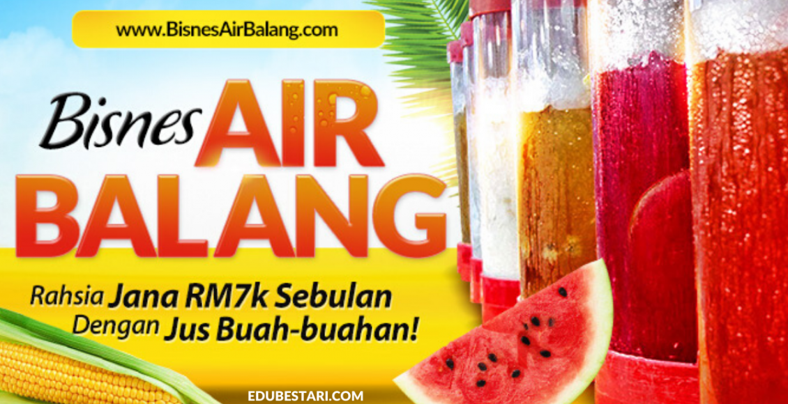 Jana Pendapatan RM7K Sebulan Hanya Dengan Jual Air Balang