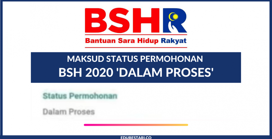 Status Permohonan BSH 2020 'Dalam Proses'? Ini Maksud Yang Perlu Anda Tahu