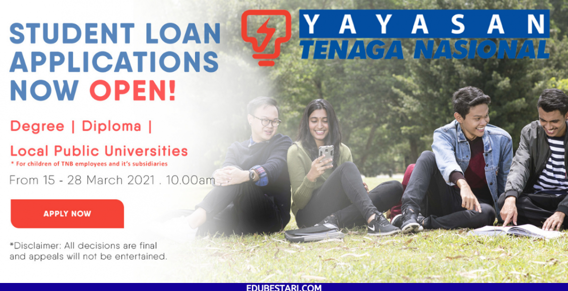 Permohonan Biasiswa Yayasan Tenaga Nasional (YTN) 2021 Kini DIbuka