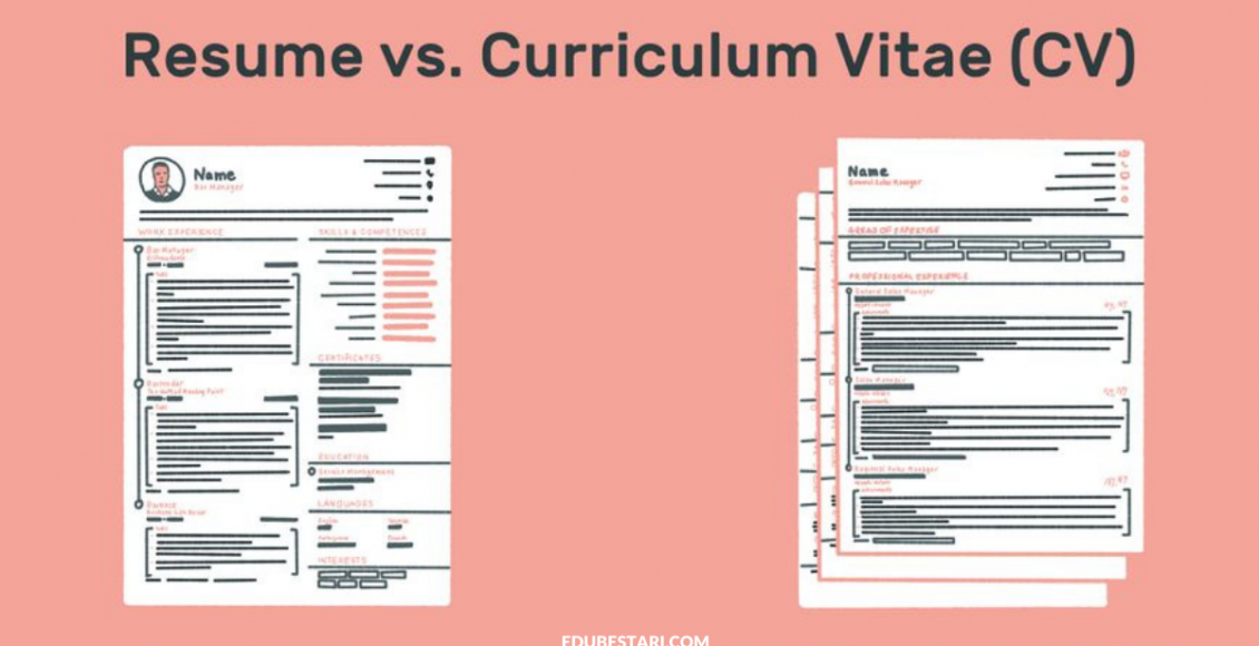 Perbezaan Antara Resume Dan CV Yang Ramai Masih Keliru
