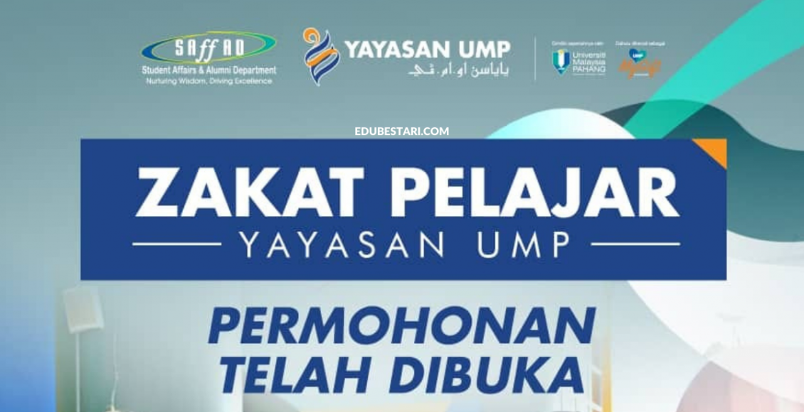 Permohonan Bantuan Zakat Pelajar & Bantuan Sara Hidup Yayasan UMP Kini Dibuka