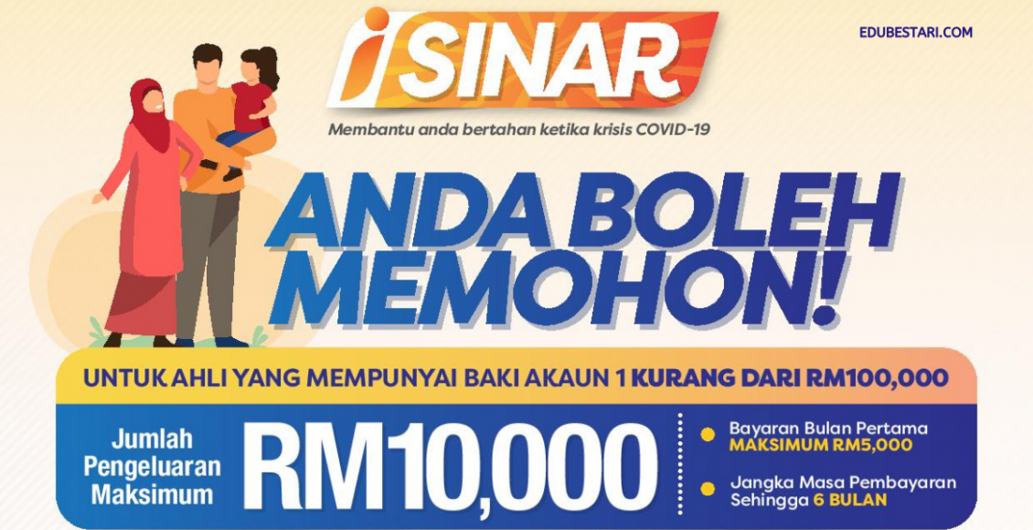 Pendaftaran Permohonan i-SINAR KWSP