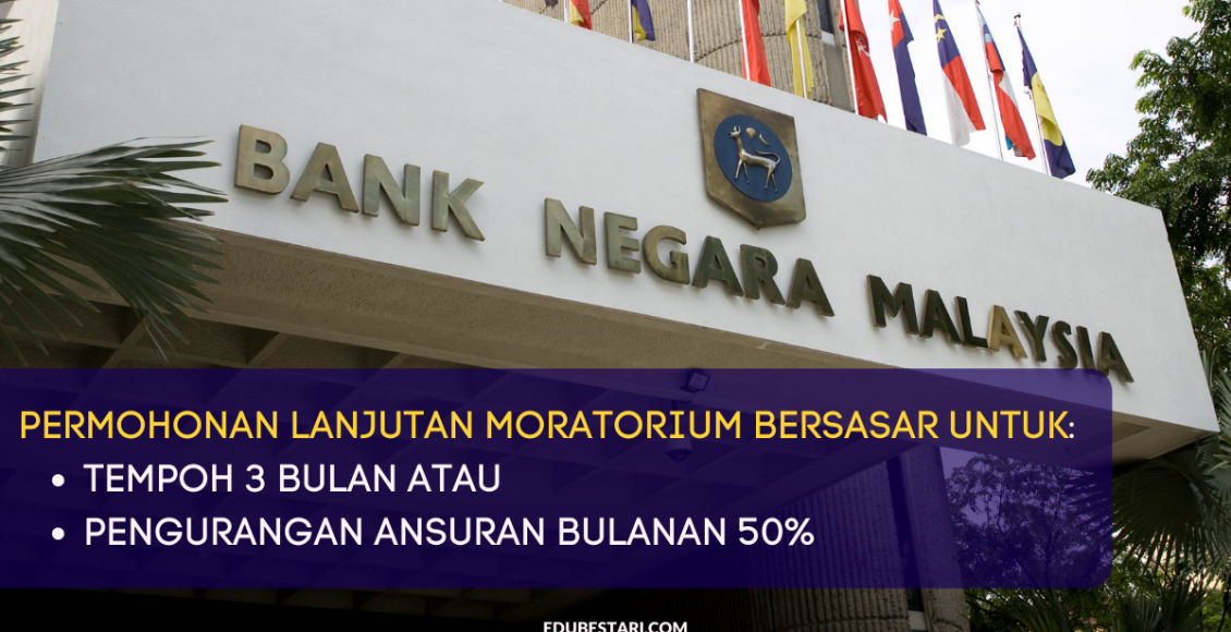 Permohonan Lanjutan Moratorium Bersasar Untuk Tempoh 3 Bulan Atau Pengurangan Ansuran Bulanan 50%