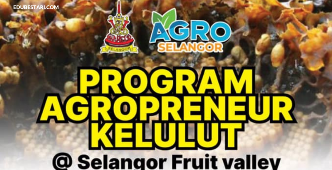 Agro Selangor: Permohonan Bagi Program Agropreneur Kelulut Buat Belia