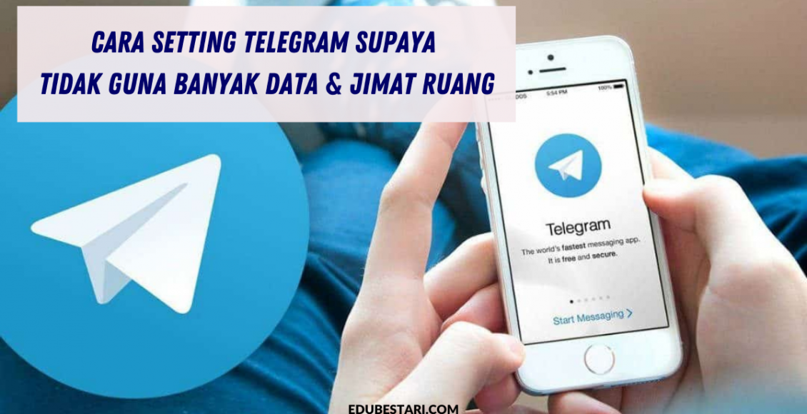 Cara Setting Telegram Supaya Tidak Guna Banyak Data & Jimat Ruang