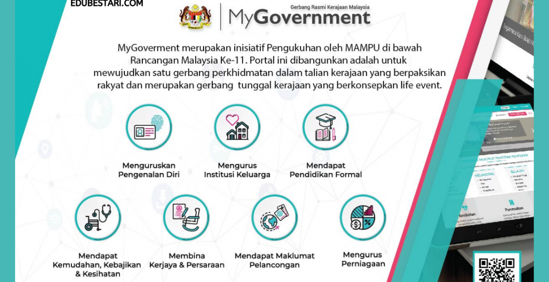 MyGovernment- Cara Daftar & Senarai Perkhidmatan Digital Disediakan Pelbagai Jabatan2