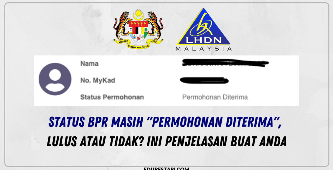 Status BPR Masih "Permohonan Diterima", Lulus Atau Tidak? Ini Penjelasan Buat Anda