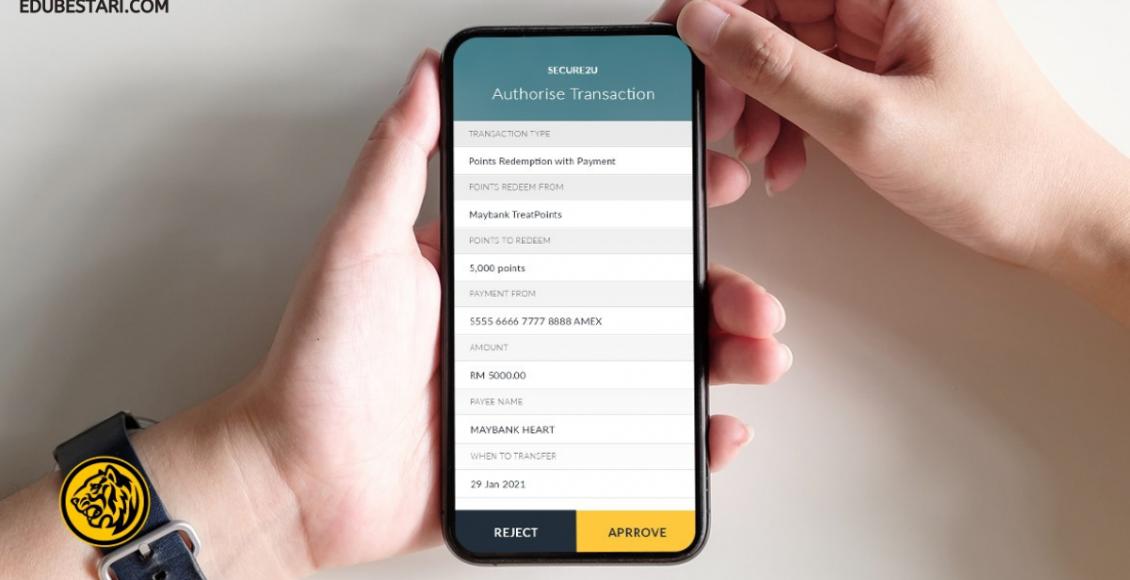 Maybank Secure2u: Cara Buat Transaksi Maybank2u Tanpa SMS TAC Dengan Mudah
