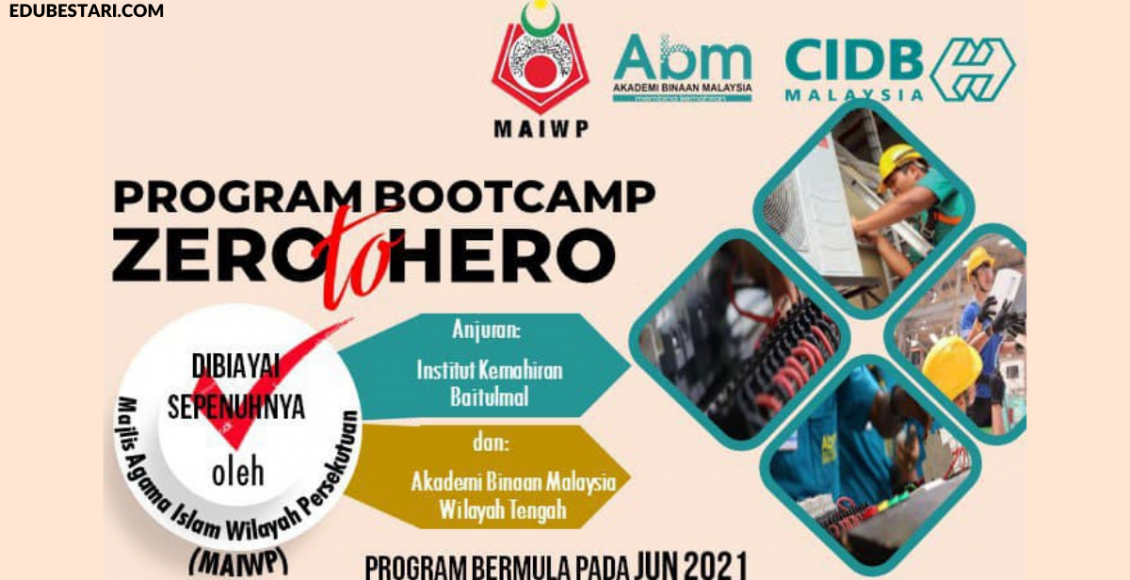 Daftar Program Bootcamp Zero To Hero Tajaan MAIWP. Elaun & Peluang Kerja Disediakan