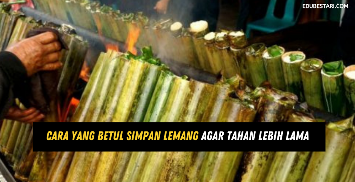 Cara Yang Betul Simpan Lemang Agar Tahan Lebih Lama