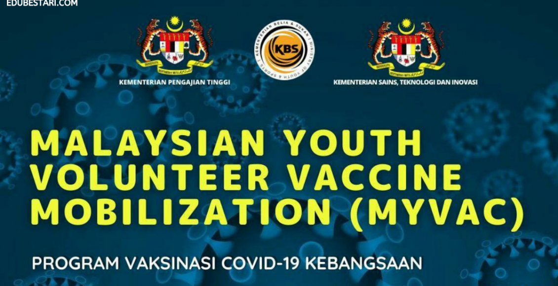 Penyertaan Sukarelawan Pasukan Vaksinasi MyVac Dibuka. Elaun RM50 Sehari