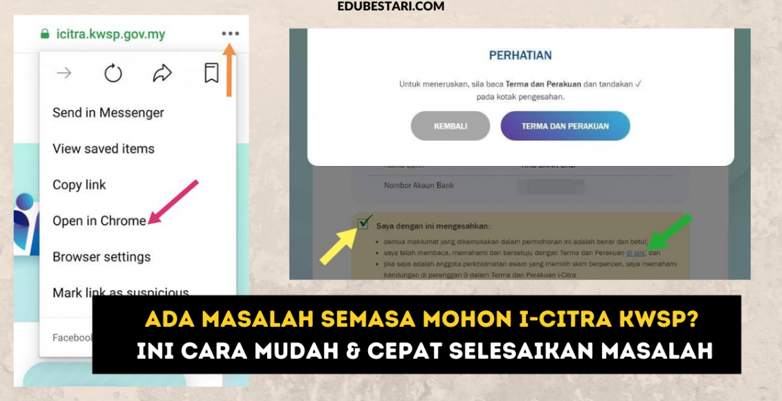 Ada Masalah Semasa Mohon i-Citra KWSP? Ini Cara Mudah & Cepat Selesaikan Masalah