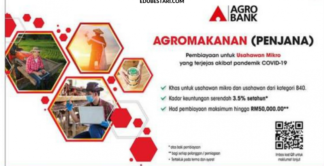 AgroMakanan PENJANA: Mohon Pembiayaan Hingga RM50,000 Buat Usahawan & Golongan B40