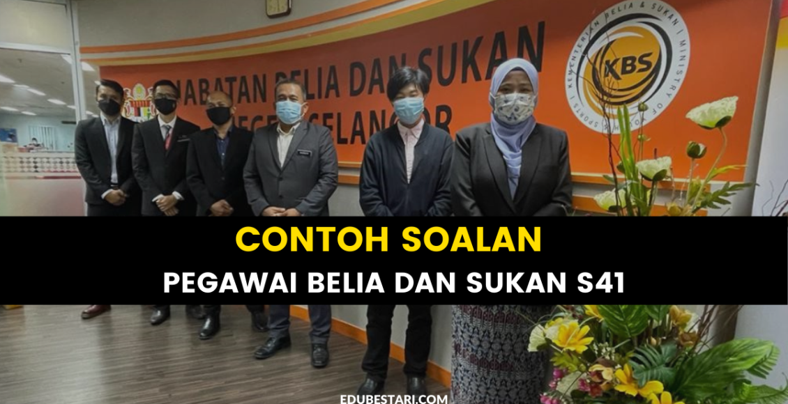 Contoh Soalan Pegawai Belia Dan Sukan S41