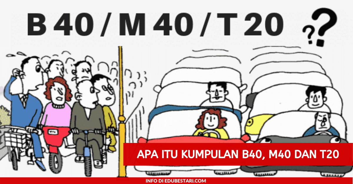Apa Itu Kumpulan B40 M40 Dan T20 Ini Maksud Untuk Mudah Anda Faham Edu Bestari