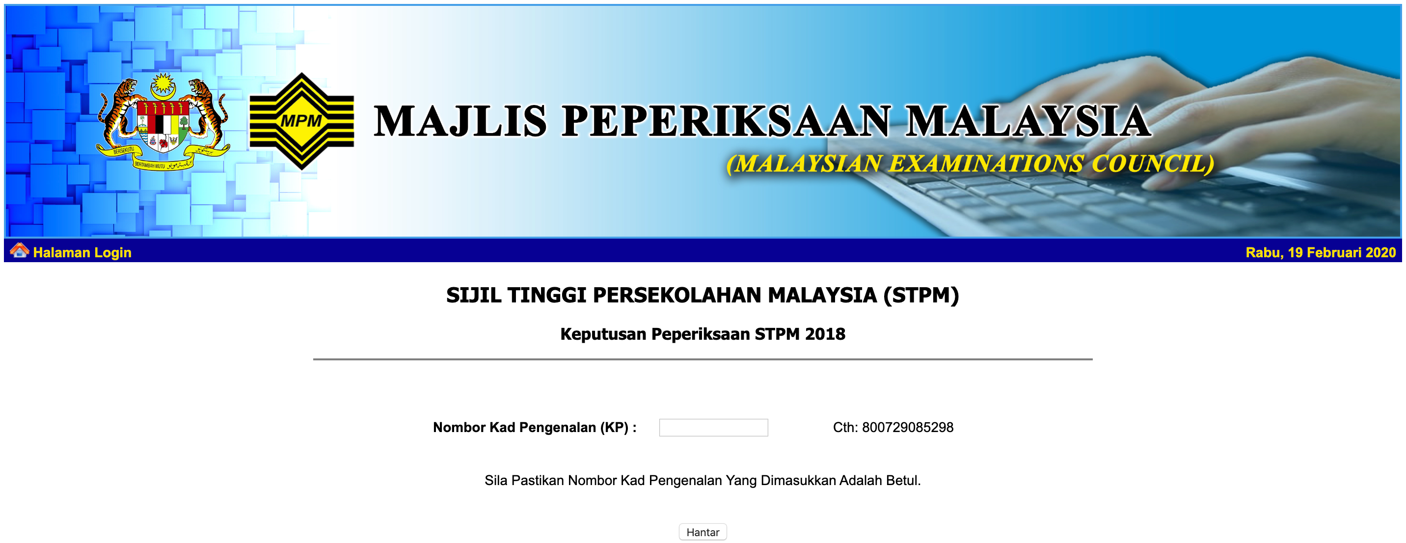 Semakan Keputusan STPM 2022 Secara Online & SMS