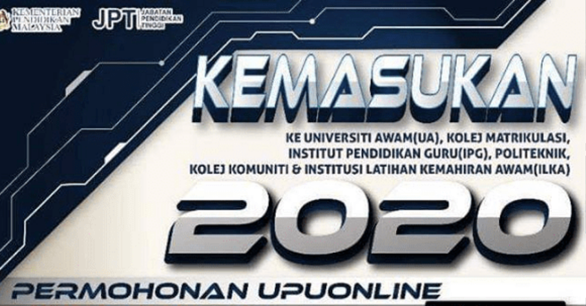Permohonan UPU Online 2020/2021 Universiti Awam Politeknik ...