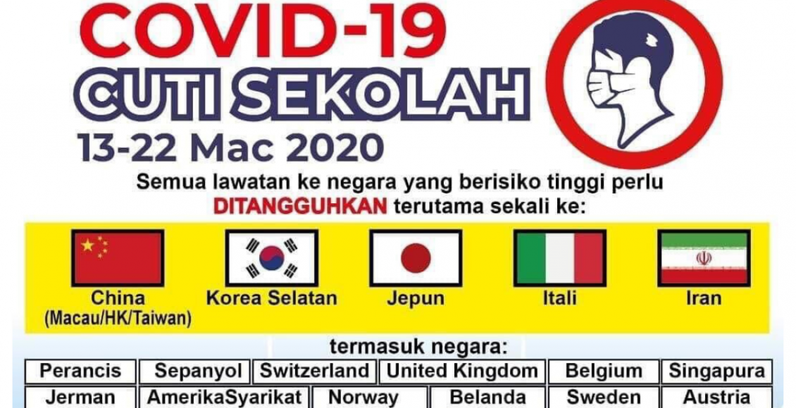 COVID-19: Sila Rancang Aktiviti Cuti Sekolah Anak-anak Anda