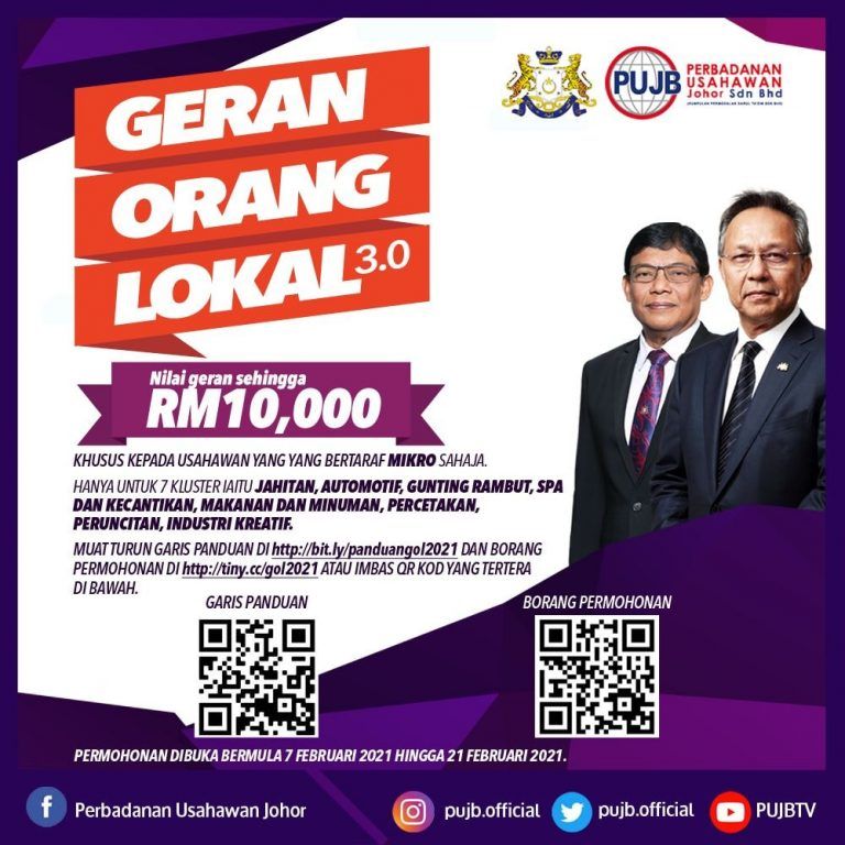 GOL 3.0: Mohon Bantuan Geran Perniagaan Sehingga RM10,000 ...