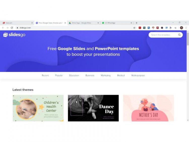 Bosan Asyik Guna Template Powerpoint Yang Sama, Ini Cara Download Template Powerpoint Yang Menarik & Aesthetic