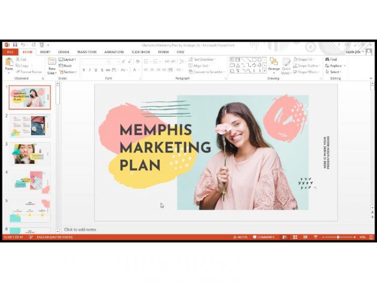 Bosan Asyik Guna Template Powerpoint Yang Sama, Ini Cara Download Template Powerpoint Yang Menarik & Aesthetic