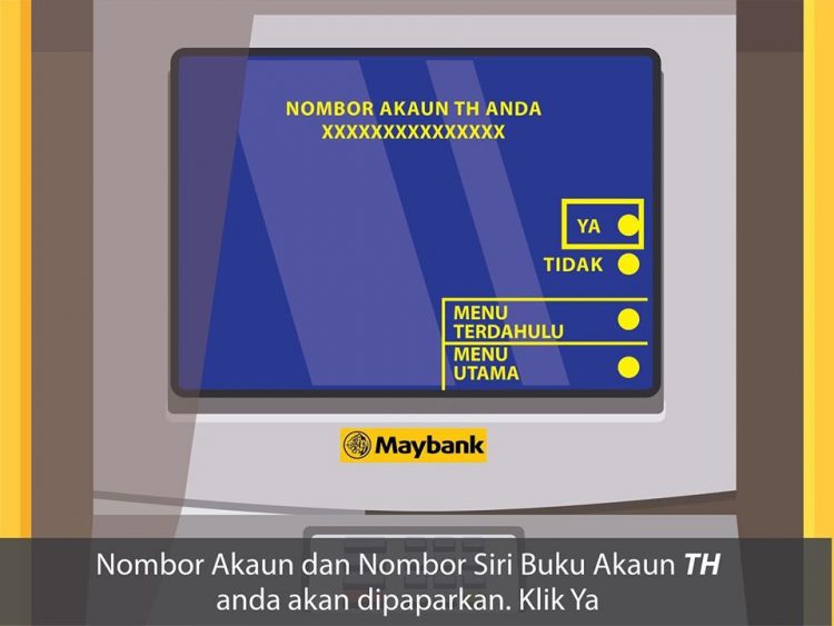 Cara Mudah Hubungkan Kad Atm Maybank Ke Akaun Tabung Haji Th Lepas Ni Pasti Mudah Urusan Anda Edu Bestari