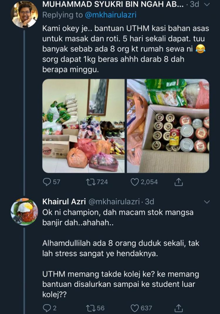 Menarik! Para Pelajar Dari Pelbagai IPT Kongsikan Keadaan Semasa Sepanjang PKP Di Institut Masing-Masing