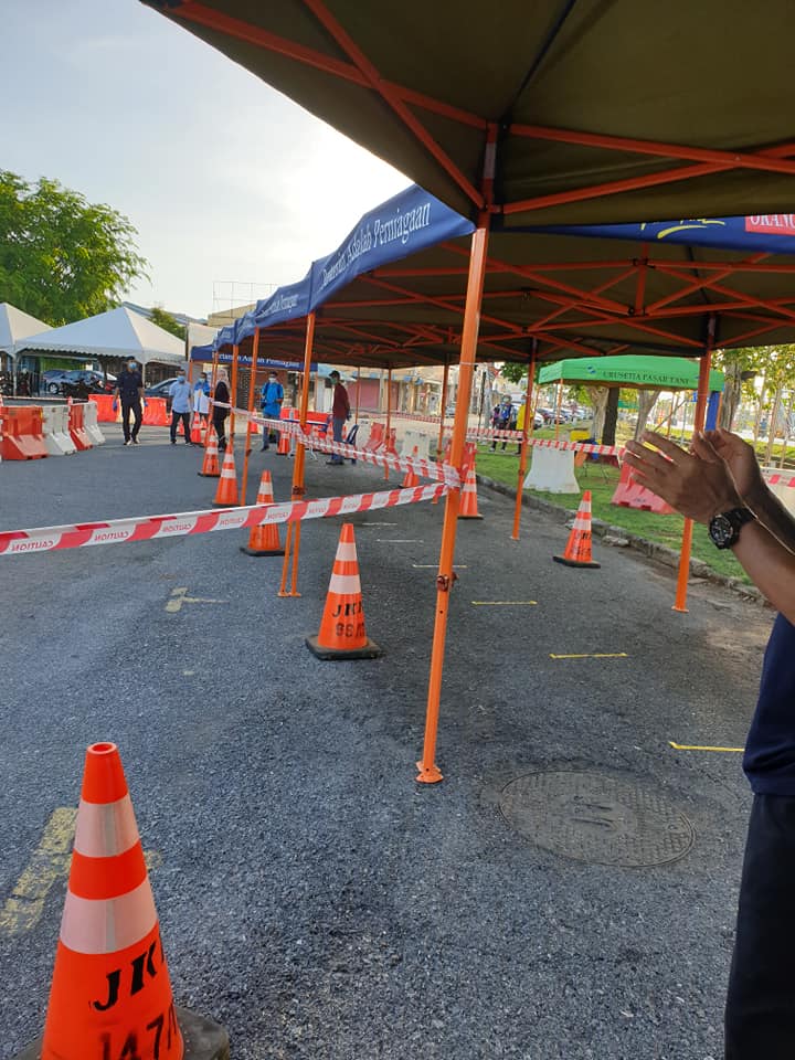 Orang Perlis Patut Bangga. Sistem Jual Beli Pasar Tani PKP Perlis Sangat Teratur Jamin Keselamatan Semua