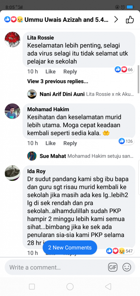 Ramai Ibu Bapa Cadang Tangguh Persekolahan Hingga Malaysia ...