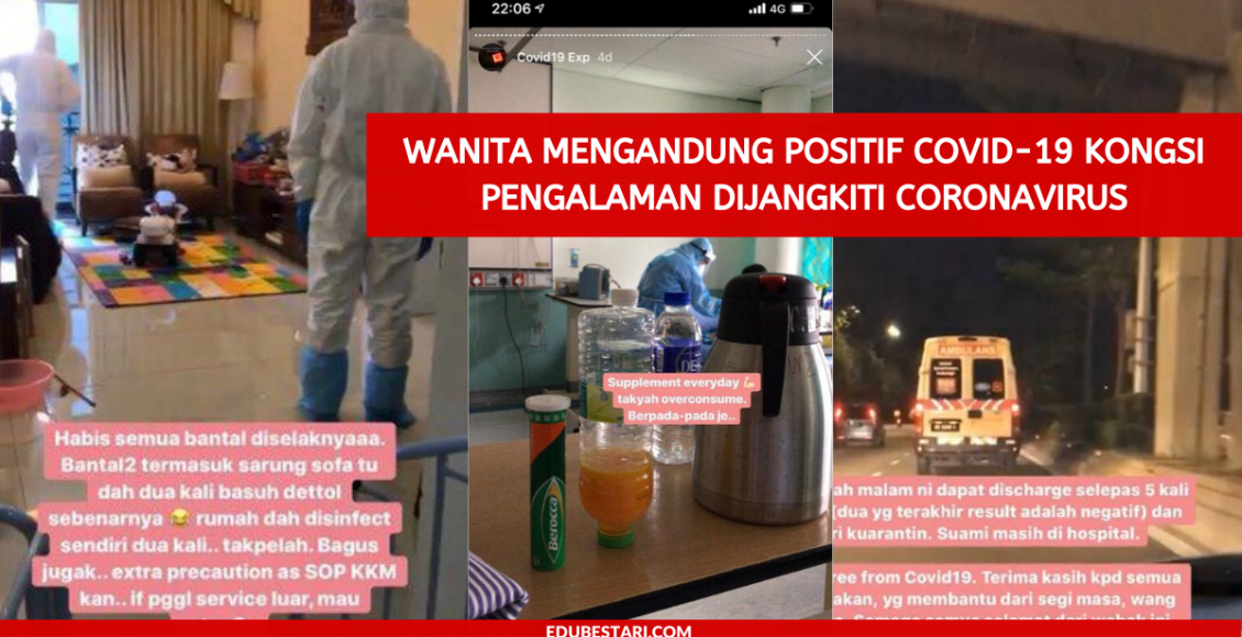 Wanita Mengandung Positif COVID-19 Kongsi Pengalaman Dijangkiti Coronavirus