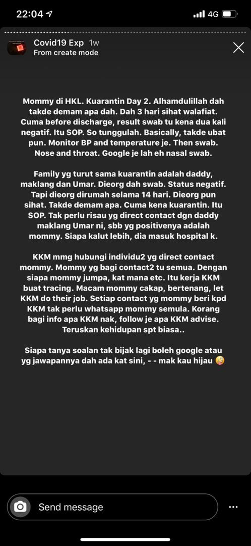 Wanita Mengandung Positif COVID-19 Kongsi Pengalaman Dijangkiti Coronavirus