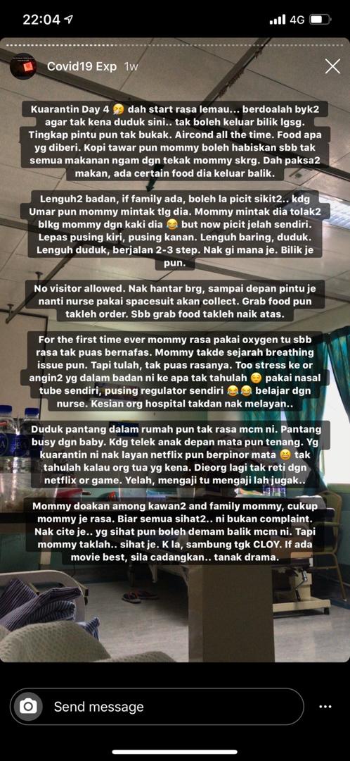 Wanita Mengandung Positif COVID-19 Kongsi Pengalaman Dijangkiti Coronavirus