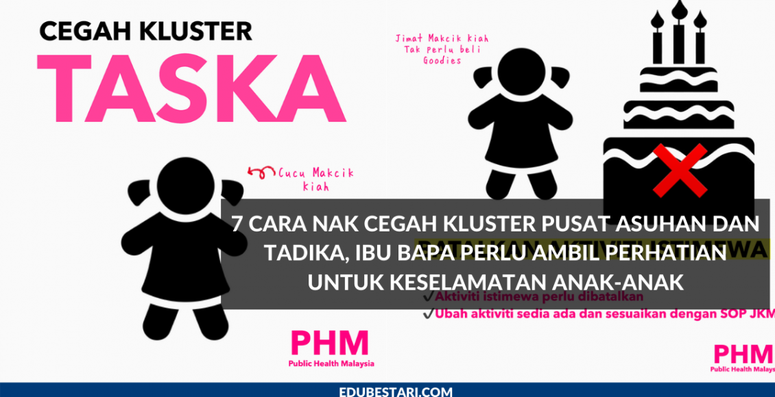 7 Cara Nak Cegah Kluster Pusat Asuhan dan Tadika, Ibu Bapa Perlu Ambil Perhatian Untuk Keselamatan Anak-anak