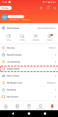 Cara Dapatkan Refund Dan Withdrawal Dari Shopee Ke Akaun Bank