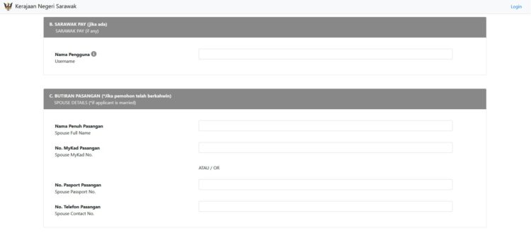 Cara Mendaftar Permit Bantuan Sarawakku Sayang ‘Online’ Bagi Penjaja Tidak Berlesen