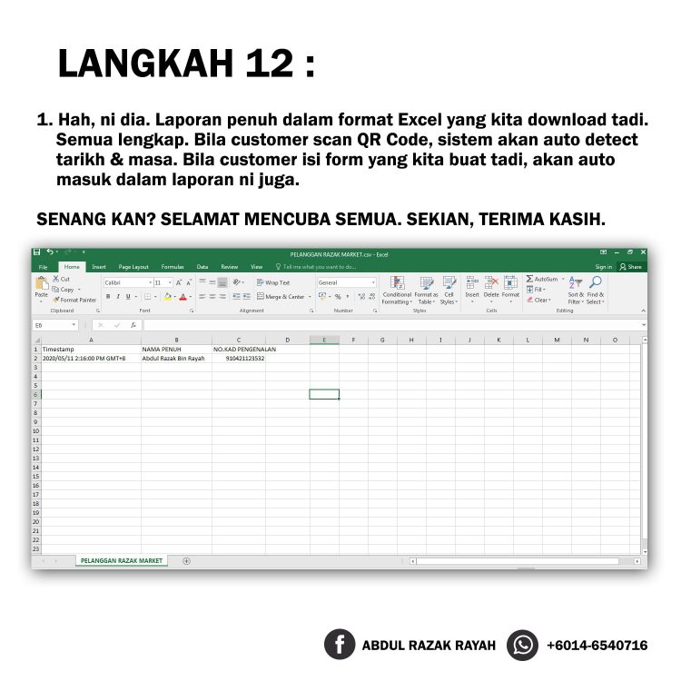 Cara Paling Mudah Buat QR Code Link Terus Ke Google Form