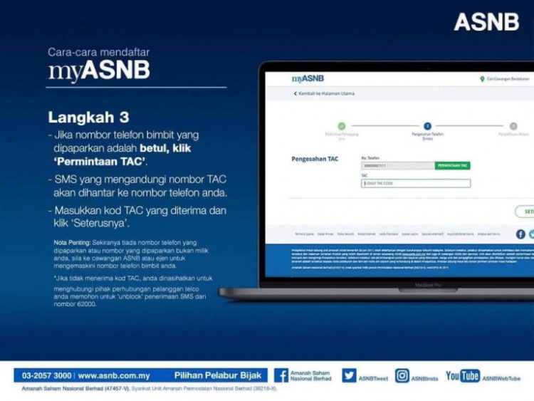 MyASNB. Panduan Pendaftaran, Pengeluaran ASB Online, Semakan Baki & Dividen