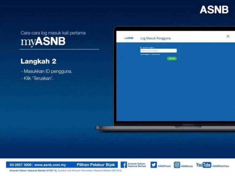 MyASNB. Panduan Pendaftaran, Pengeluaran ASB Online, Semakan Baki & Dividen
