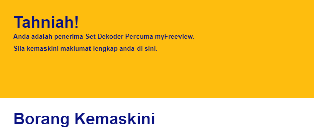 Semakan Nama Penerima Dekoder Percuma Myfreeview Online Edu Bestari