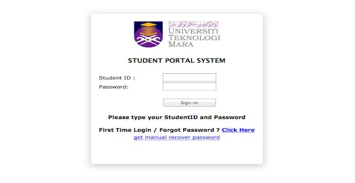 UiTM Student Portal: Jadual Kelas, Pendaftaran Kursus ...