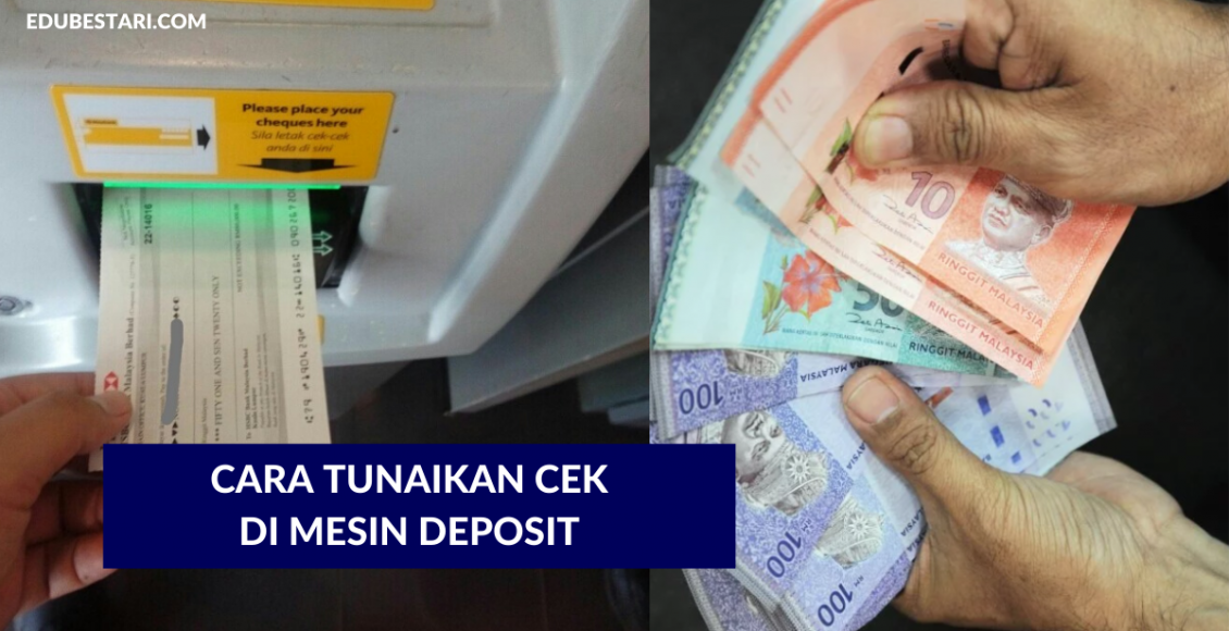 Cara Tunaikan Cek Di Mesin Deposit CDM