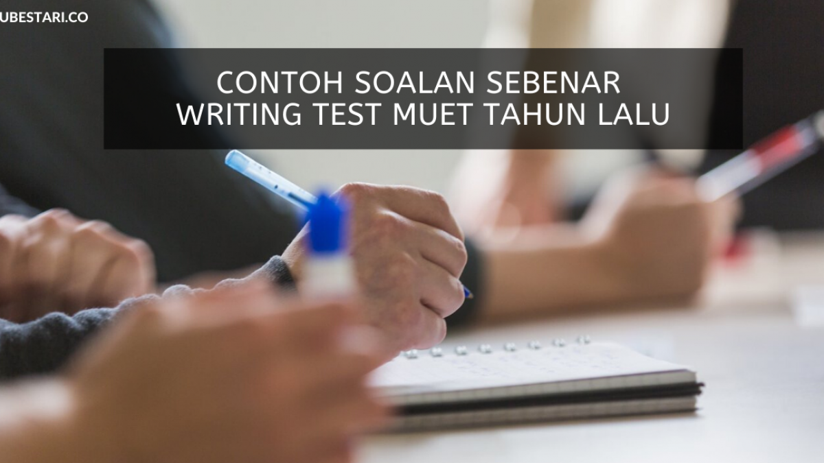 Contoh Jawapan Muet Writing