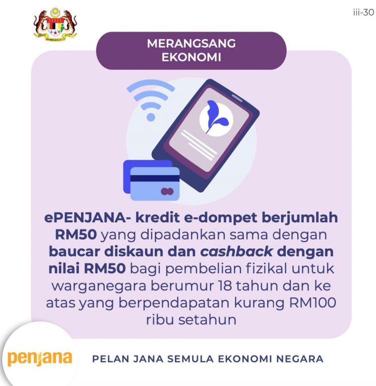 Intipati PENJANA Pelan Jana Semua Ekonomi Negara