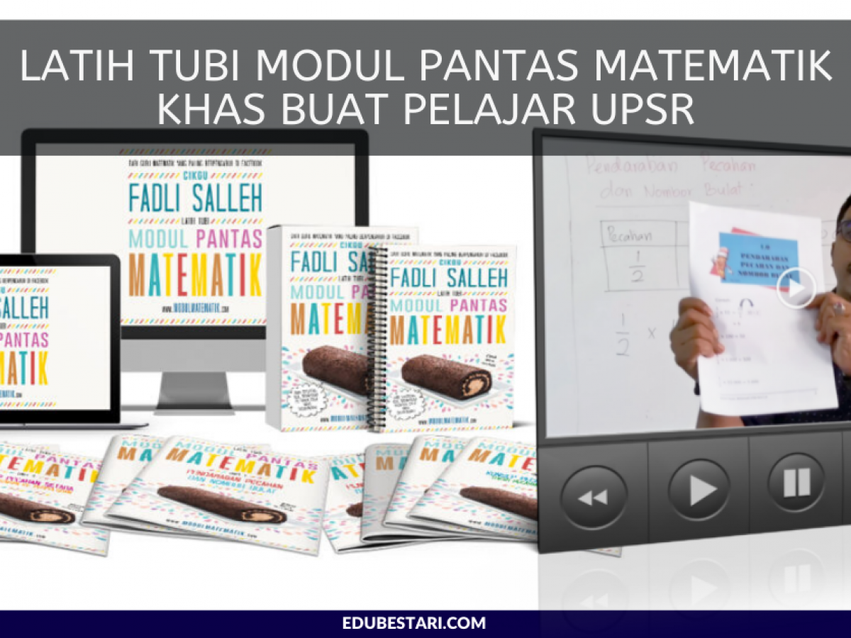 Modul Latih Tubi Matematik Pantas Khas Buat Pelajar Upsr Edu Bestari