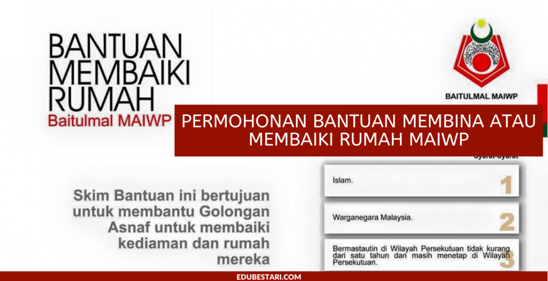 Permohonan Bantuan Membina atau Membaiki Rumah MAIWP
