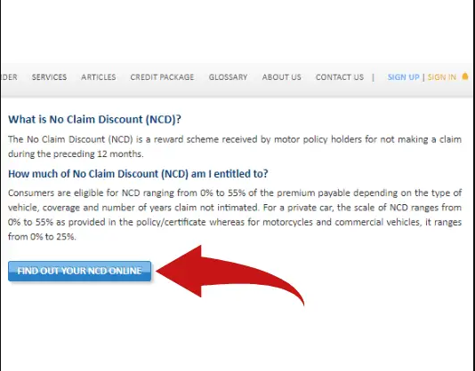 Semakan NCD Online Enquiry Cara Semak No Claim Discount ...