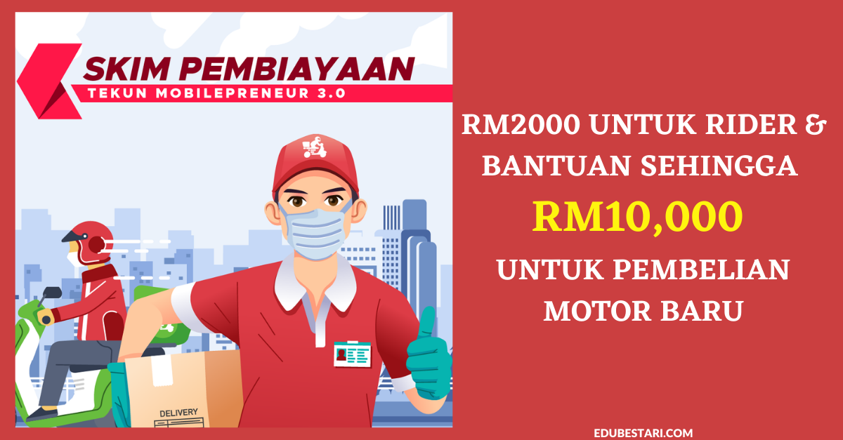 Tekun Sedia RM2000 Untuk Rider & Bantuan Sehingga RM10K Untuk Pembelian Motor Baru